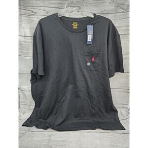 NEW WITH TAGS Mens Polo Ralph Lauren POLO Shirt Black Size XXL CLASSIC FIT